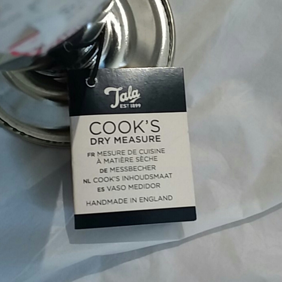 Cook's dry measure tin Tala UK nwt - Picture 4 of 5